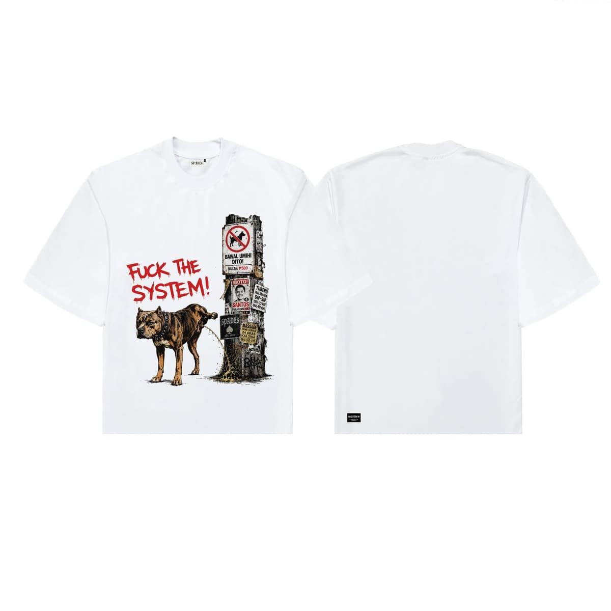 Spades Savage Instict Boxy Crop Tee
