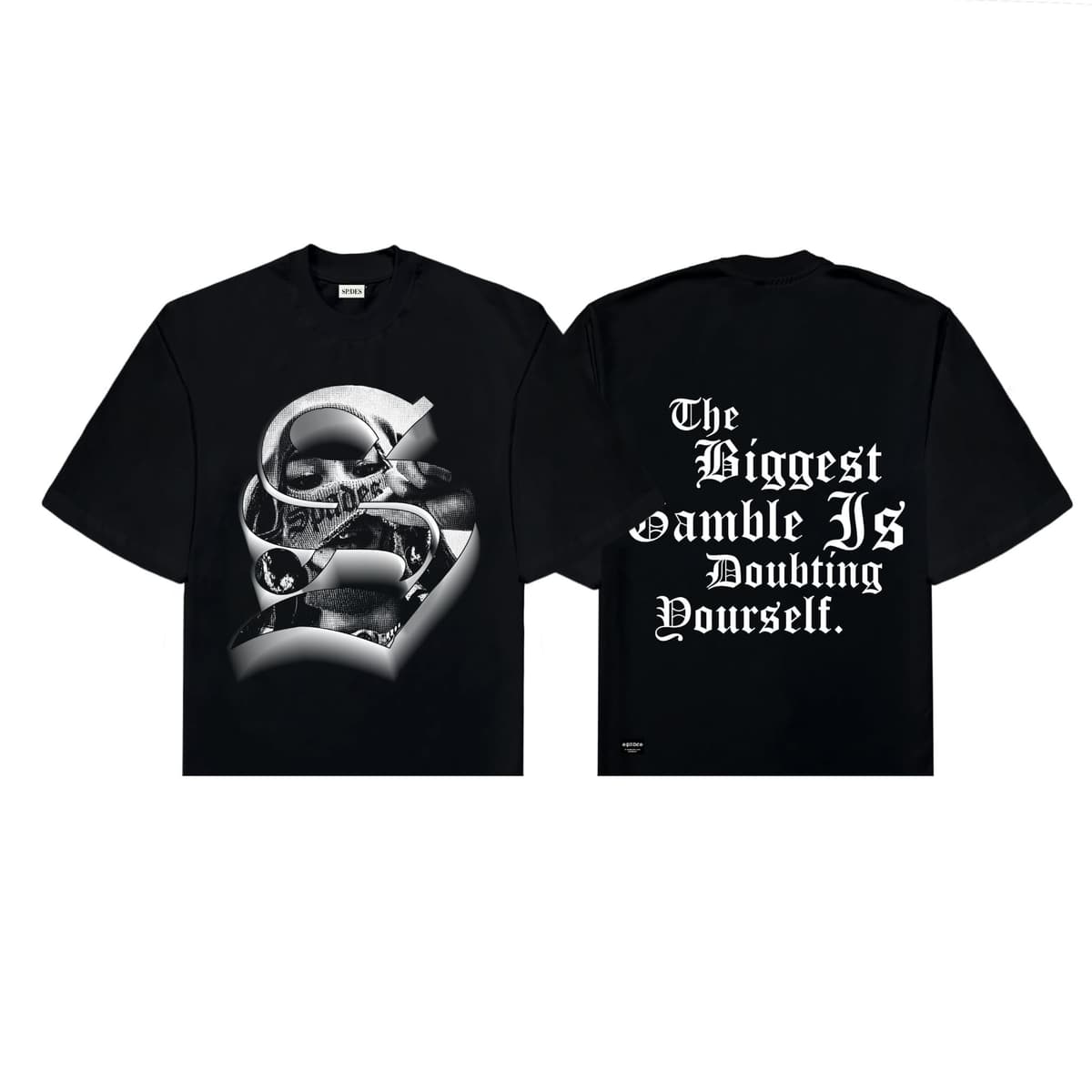 Spades Against Yourself Boxy Crop Tee